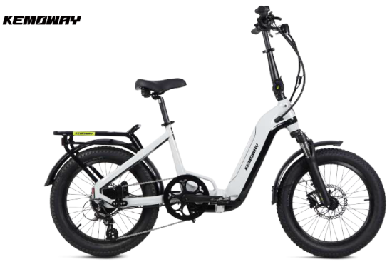 Preview: Faltrad Elektrofahrrad Kemoway Z3, Mit Bremslicht und Blinkeranlage